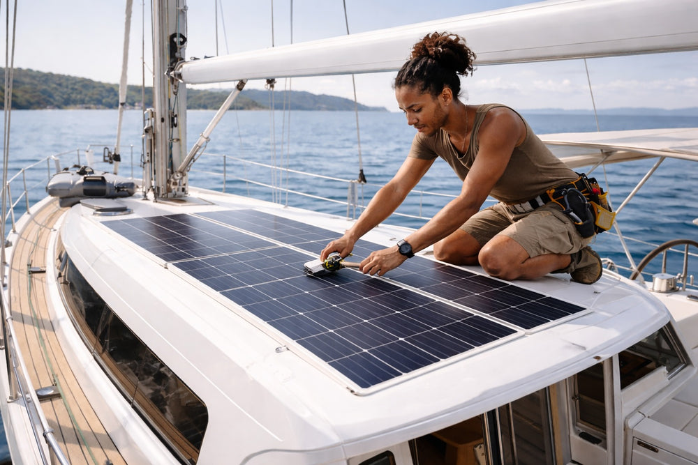 Marine Solar Installation