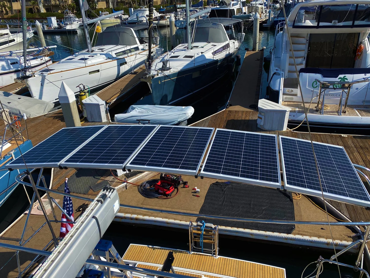 Solar Installation for Marine Craft and RVs